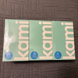 KAMI 1080P INDOOR SMART SURVEILLANCE CAMERA - WHITE -SEALED Set Of 3